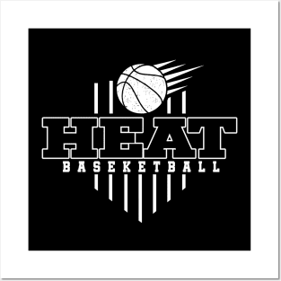 Vintage Pattern Heat Sports Proud Name Classic Posters and Art